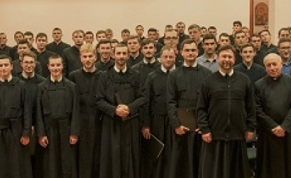 Зустріч із семінаристами Дрогобицької семінарії